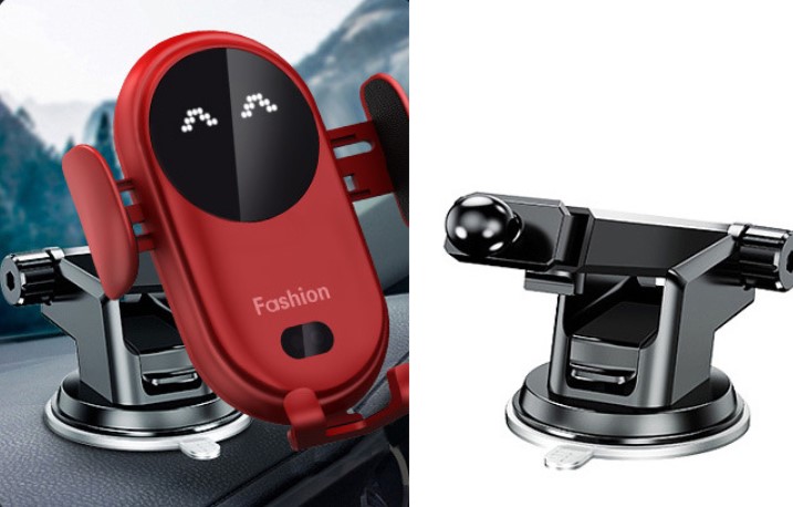 CAR WIRELESS AUTO-SENSING CHARGER PHONE HOLDER