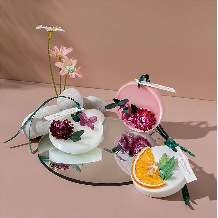 Wardrobe essential oil aromatherapy wax tablet souvenir