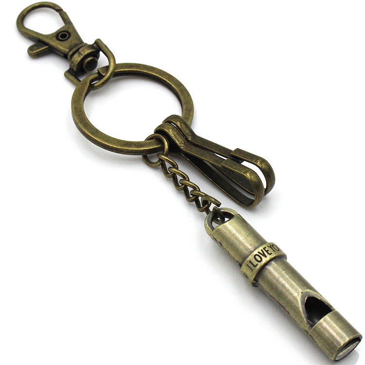 I love you whistle Lock Ring