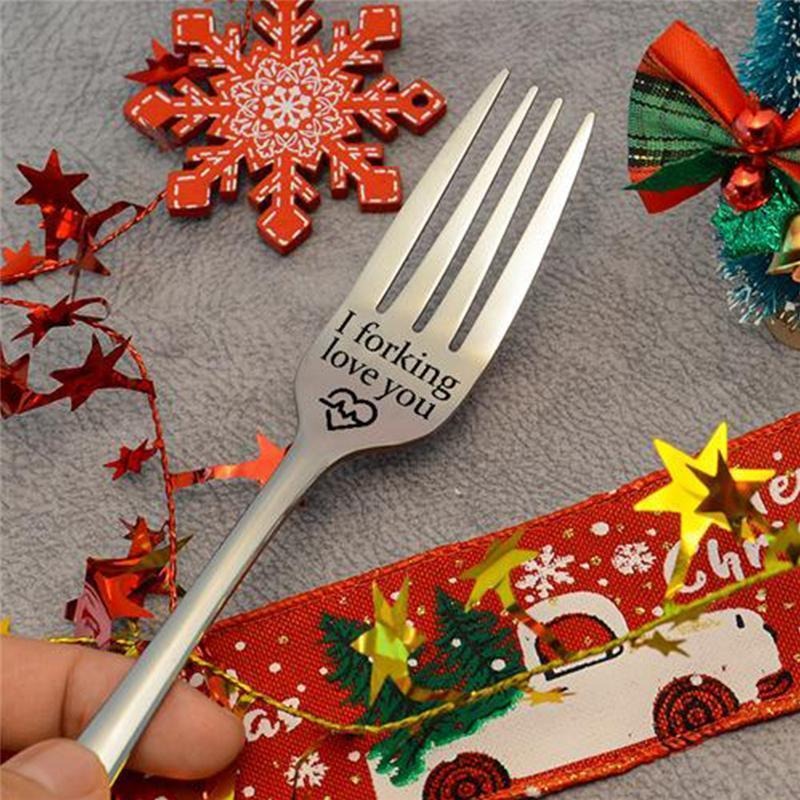 💖Engraved Fork - Best Funny Gift For Loved One🎁