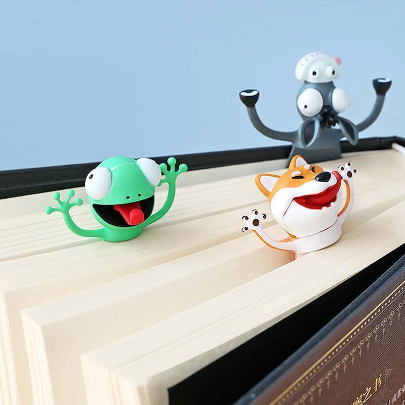 Black Friday Sale75%Off！！！3D Animal Bookmarks❤