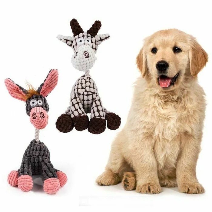 Plush Squeak Pet Dog Toy