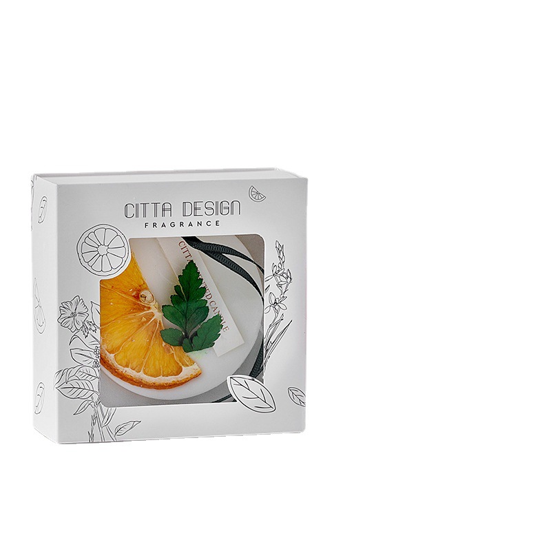 Wardrobe essential oil aromatherapy wax tablet souvenir