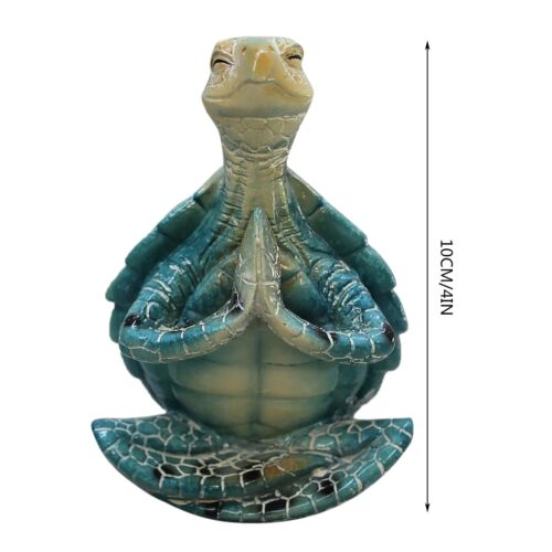 🐢Funny Yoga Turtle Craft Resin Decorative Yoga Turtle Ornament