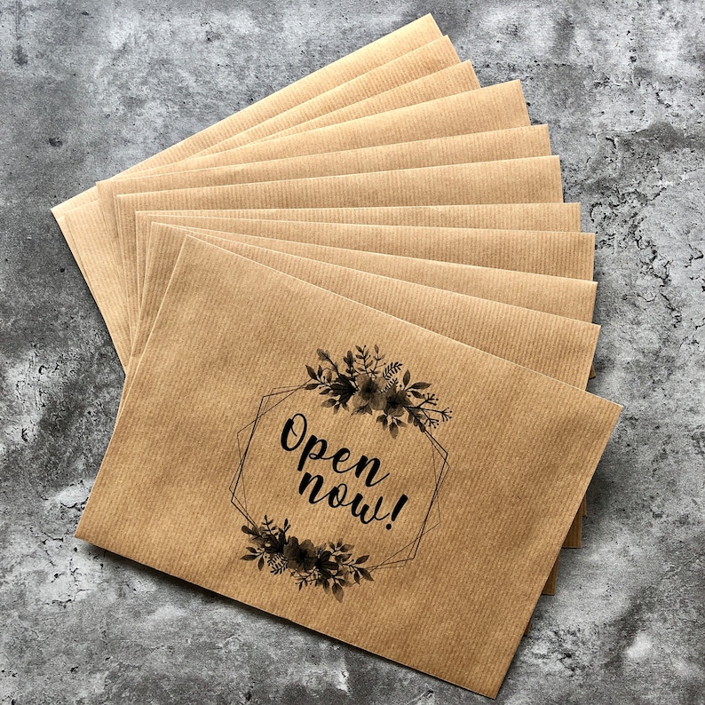 💌Set of Open When Envelopes(22pcs)-long distance relationship gift