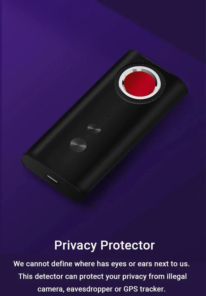 🔥Hidden Camera and GPS Tracker Detector