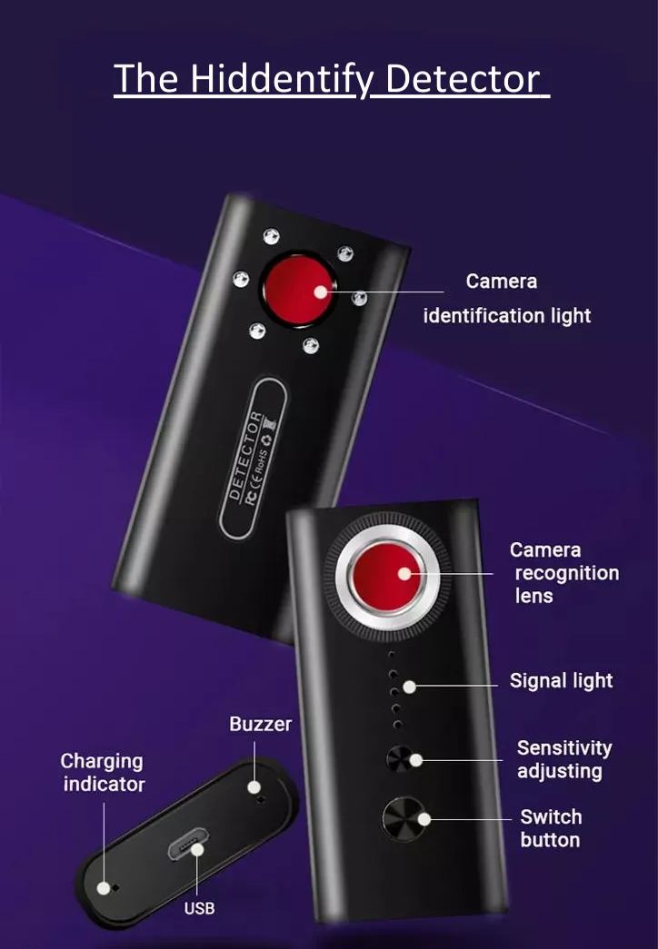 🔥Hidden Camera and GPS Tracker Detector