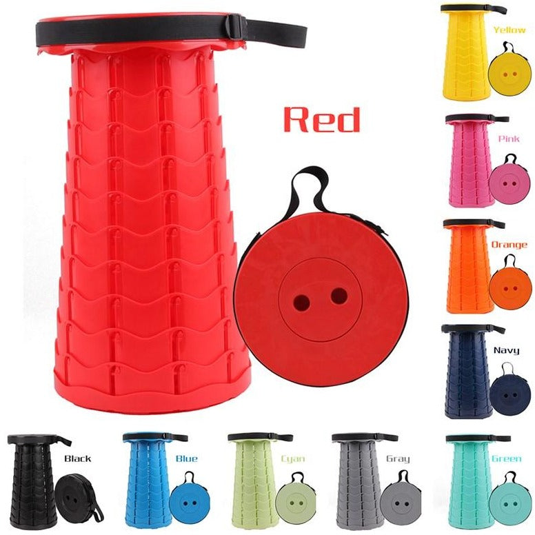 🎁New Year Hot Sale-30% OFF💥 2022 Upgraded Retractable Folding Stool