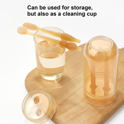 👶Baby Silicone Toothbrush - Specially Designed for Babies Aged 0-18 Months