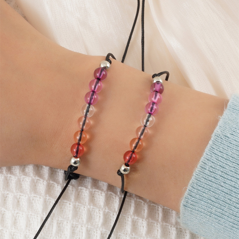 🌈2pcs rainbow card bracelet