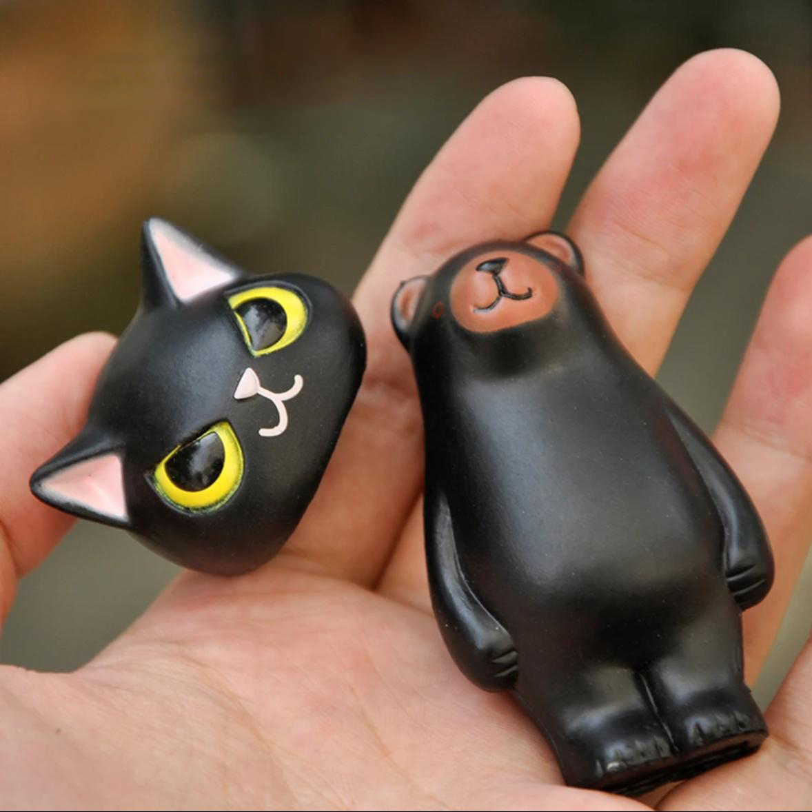 Funny Cat Mask Animal Ornament