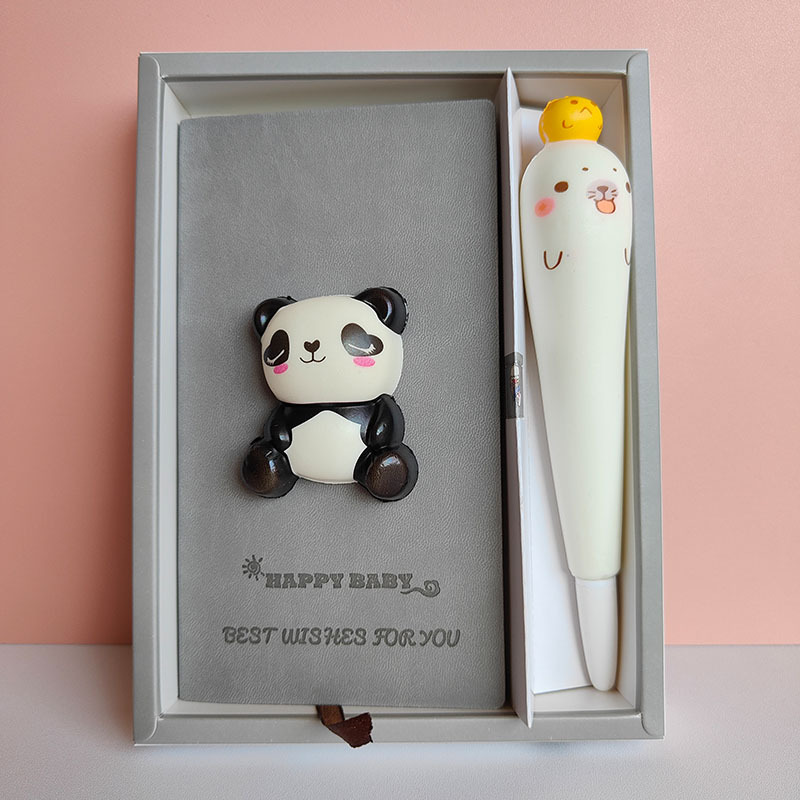 🐼ADORABLE PANDA DECOMPRESSION NOTEBOOK SET📔