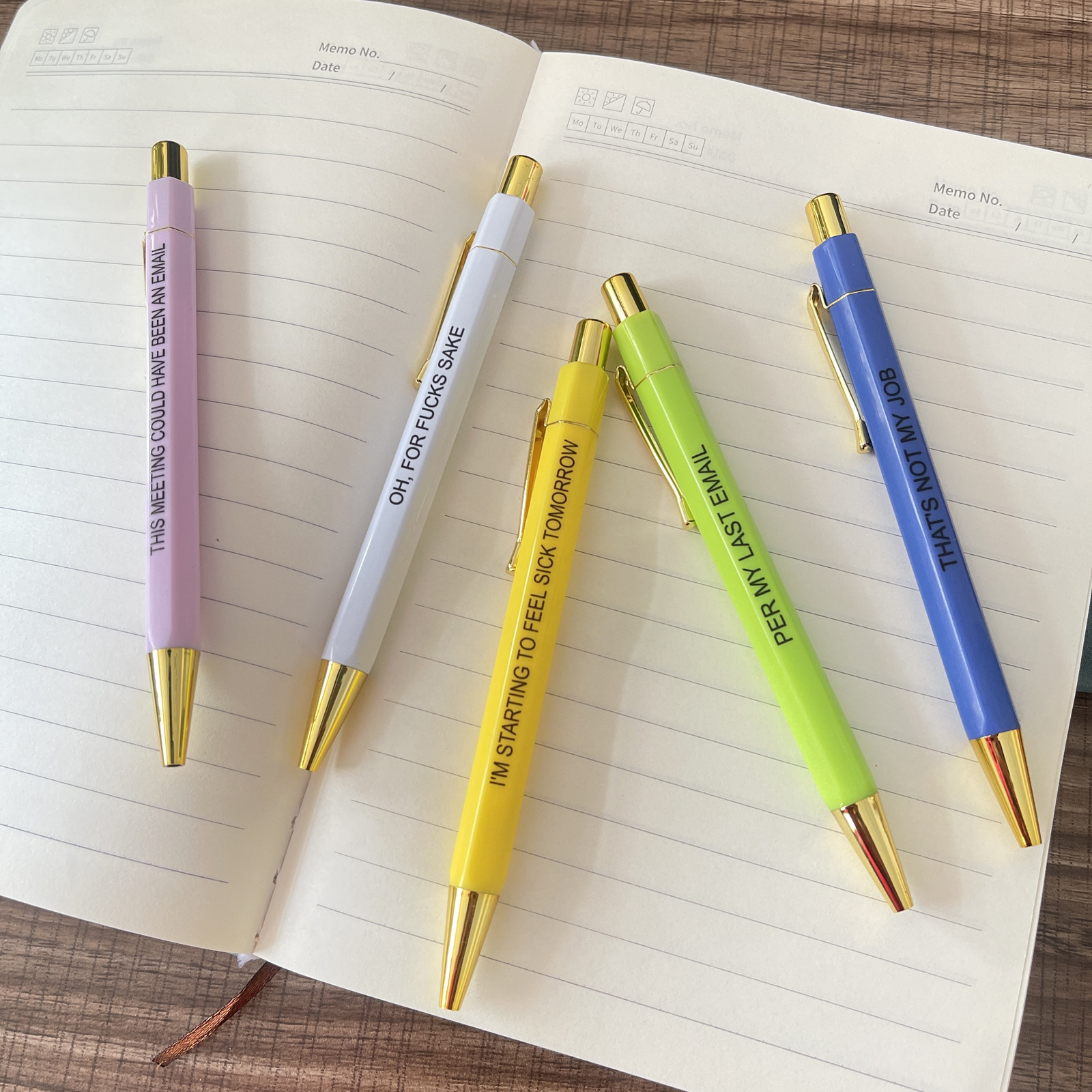 Welcome To The Shit Show Pen Set (funny)