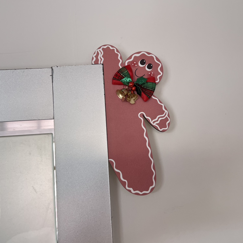 Christmas Gingerbread door or window decor