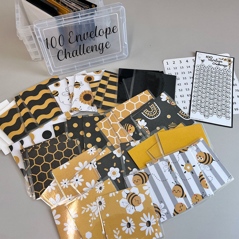💸100 Envelope Challenge Box Set💌