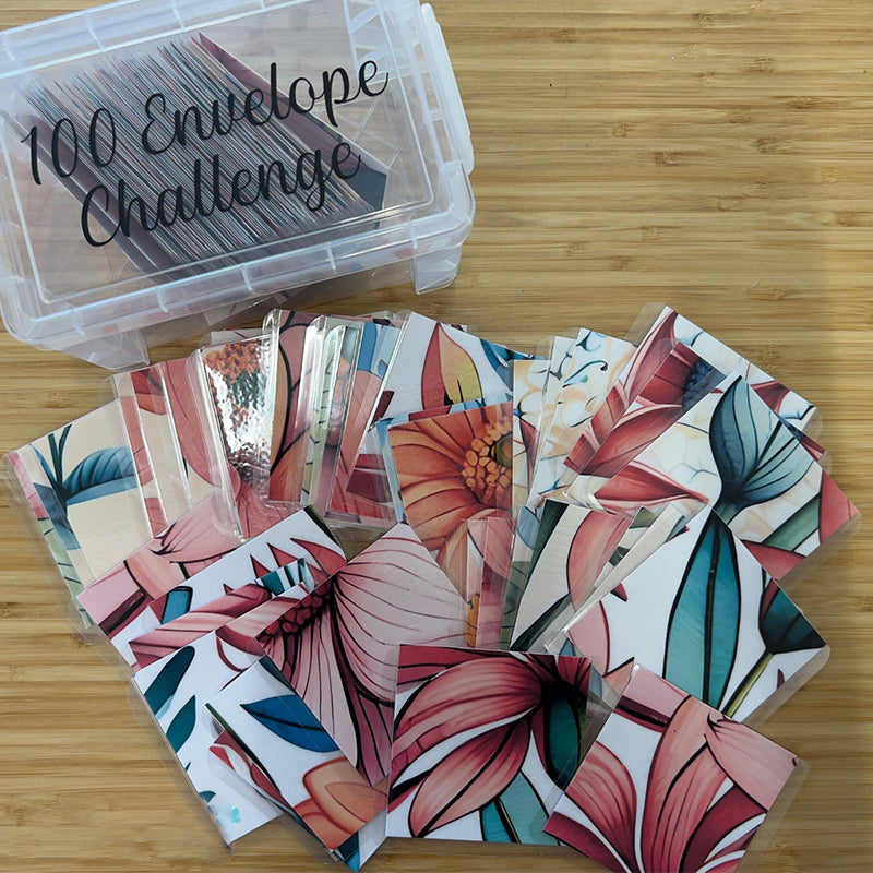 💸100 Envelope Challenge Box Set💌