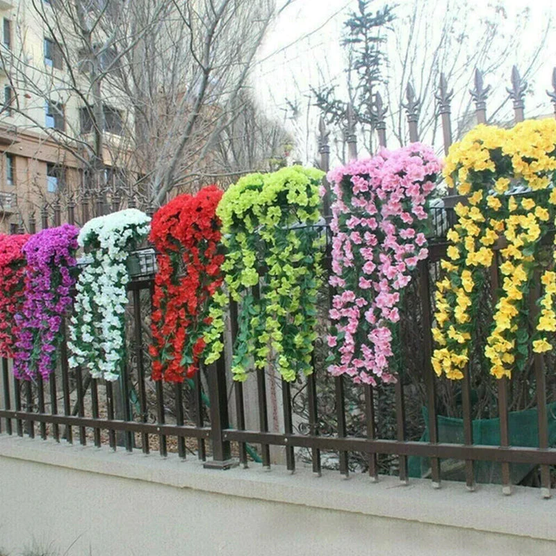 🌷Vivid Artificial Hanging Orchid Bunch