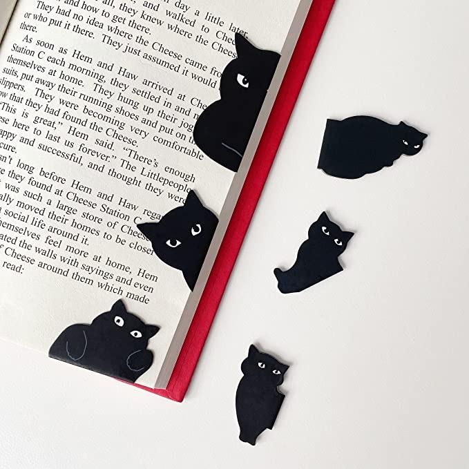 Cute Cat Magnetic Bookmarks