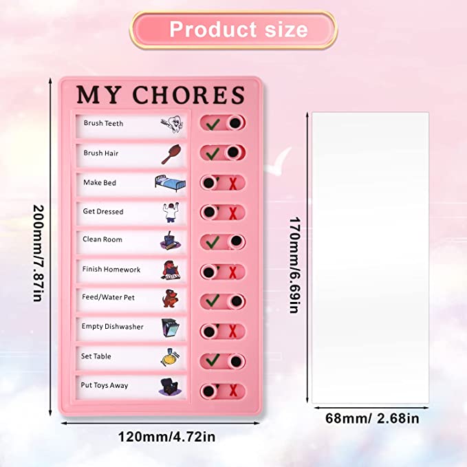 🔥Last Day Promotion 50% OFF-Magnetic Dry-Erase Daily Routine Chart