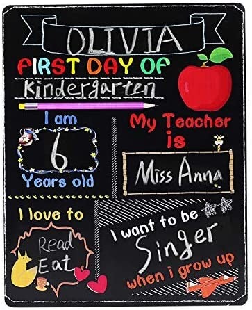 First Day of School Board