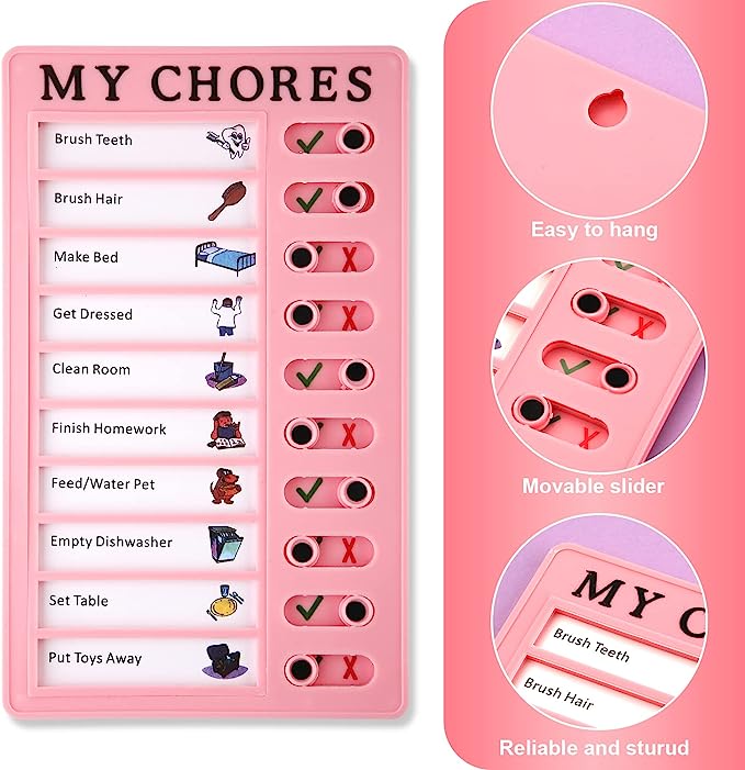 🔥Last Day Promotion 50% OFF-Magnetic Dry-Erase Daily Routine Chart