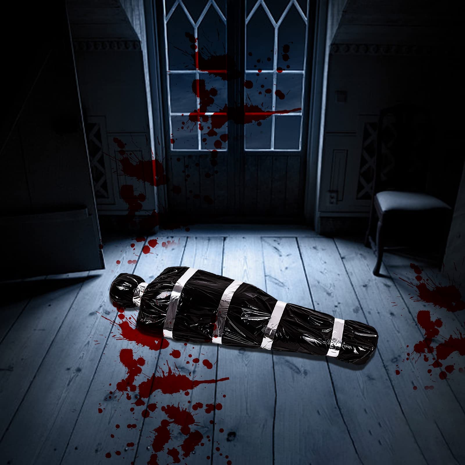 😱Halloween Dead Body Crime Scene Victims Prop
