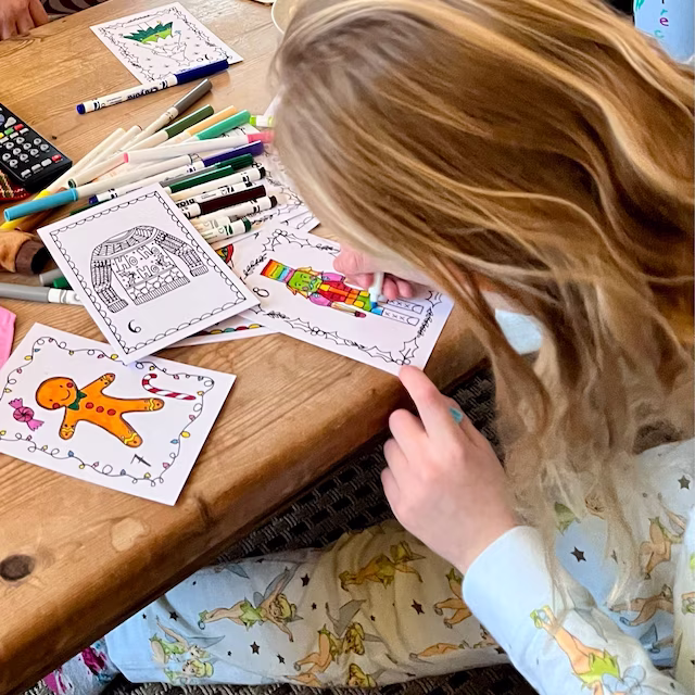 🎨Coloring Christmas Advent Calendar🎄