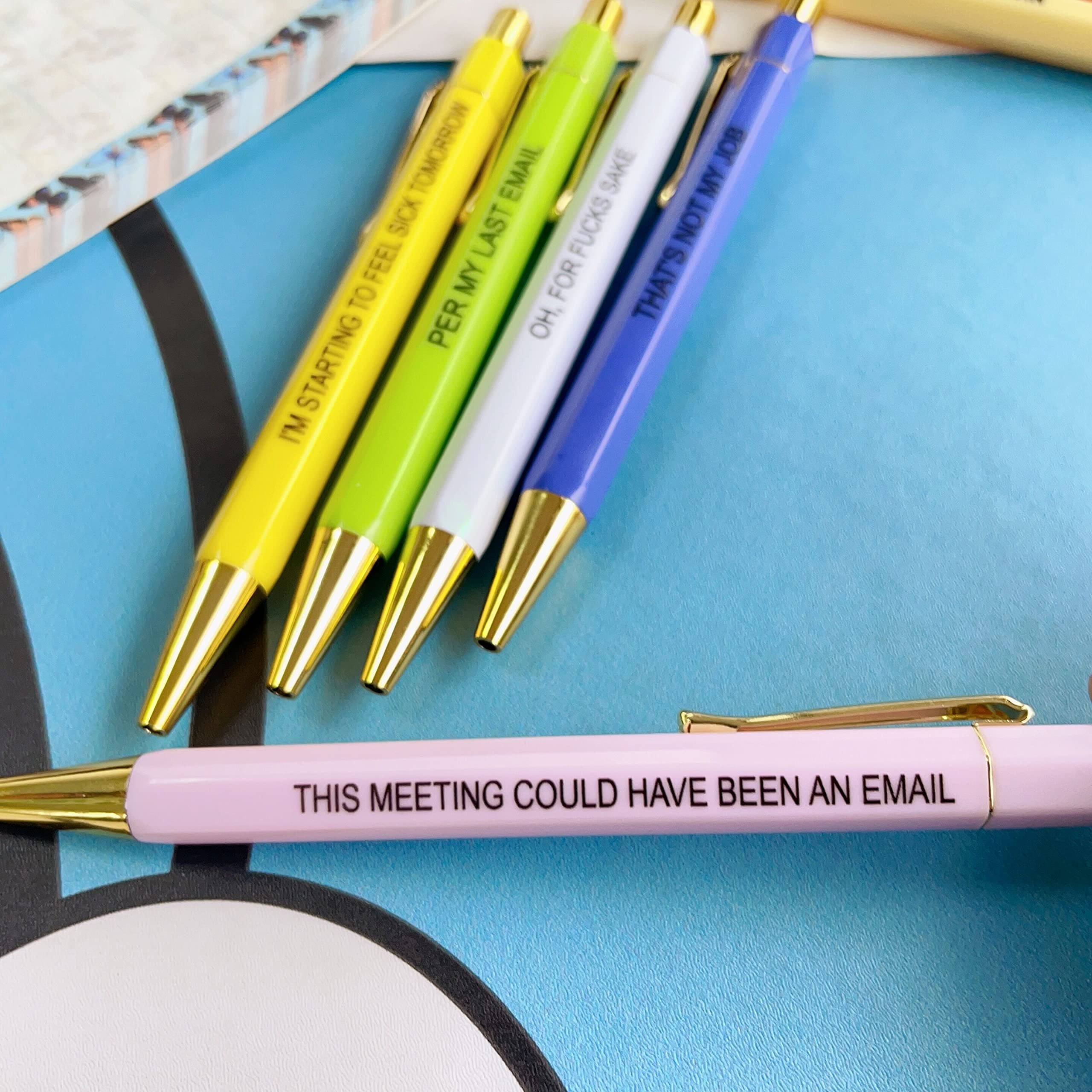 Welcome To The Shit Show Pen Set (funny)