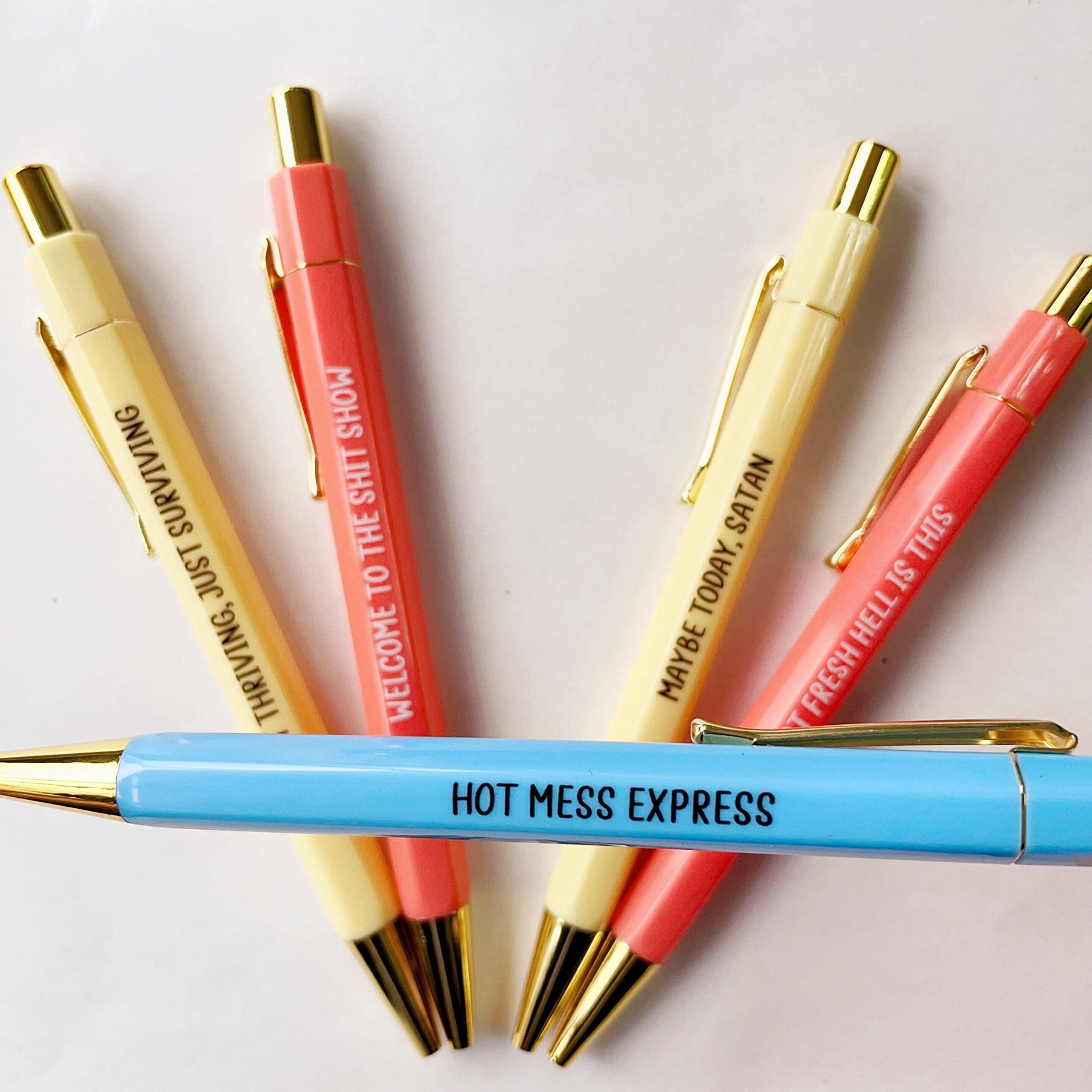 Welcome To The Shit Show Pen Set (funny)