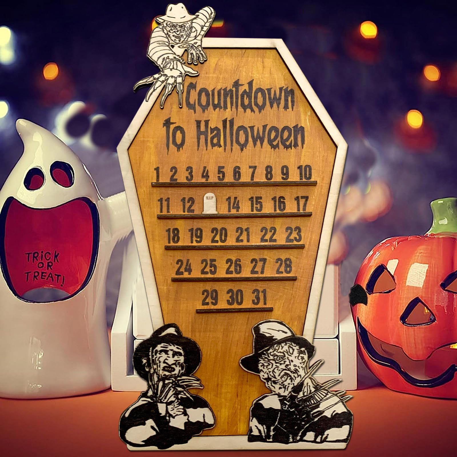 🎃 万圣节降临倒计时日历