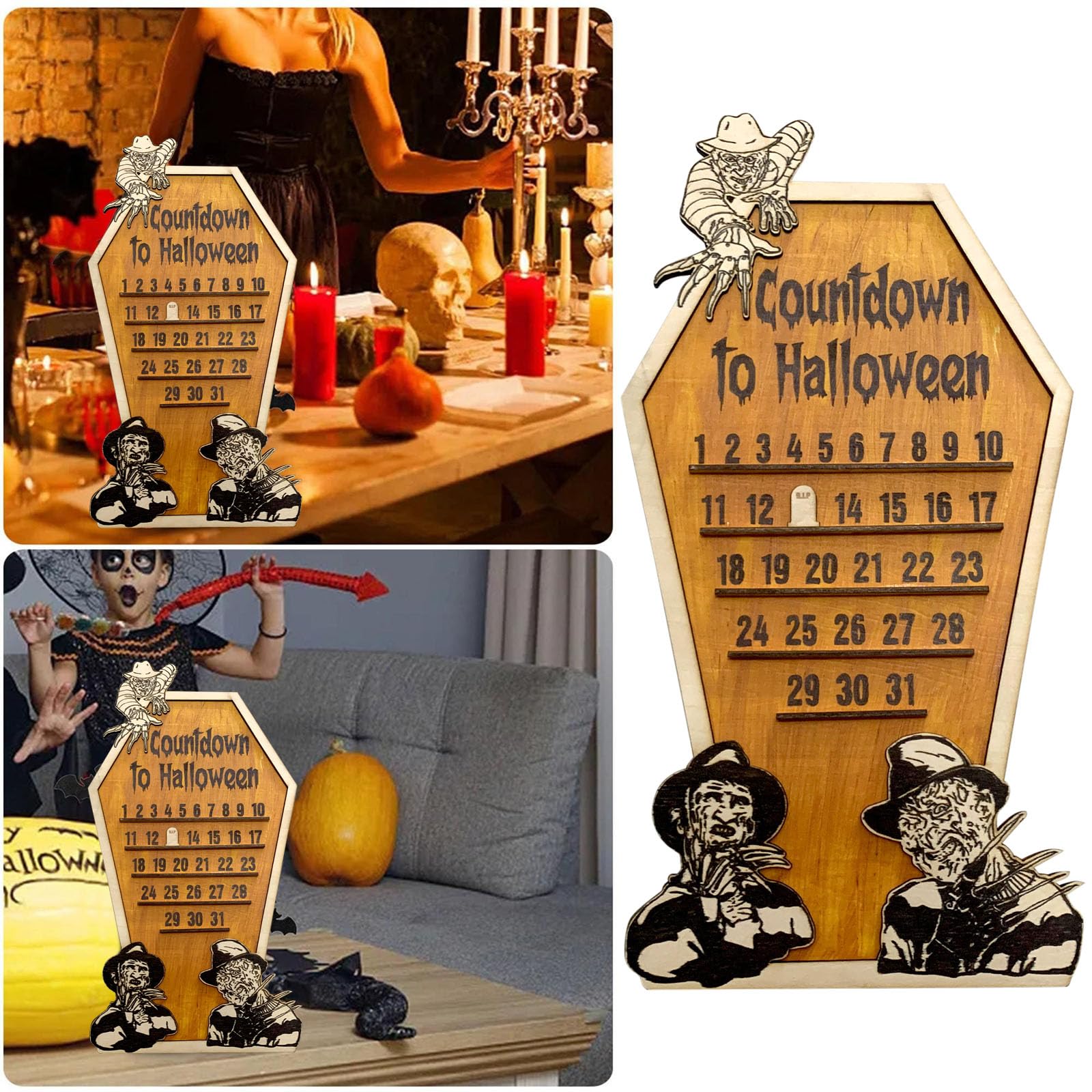🎃 万圣节降临倒计时日历
