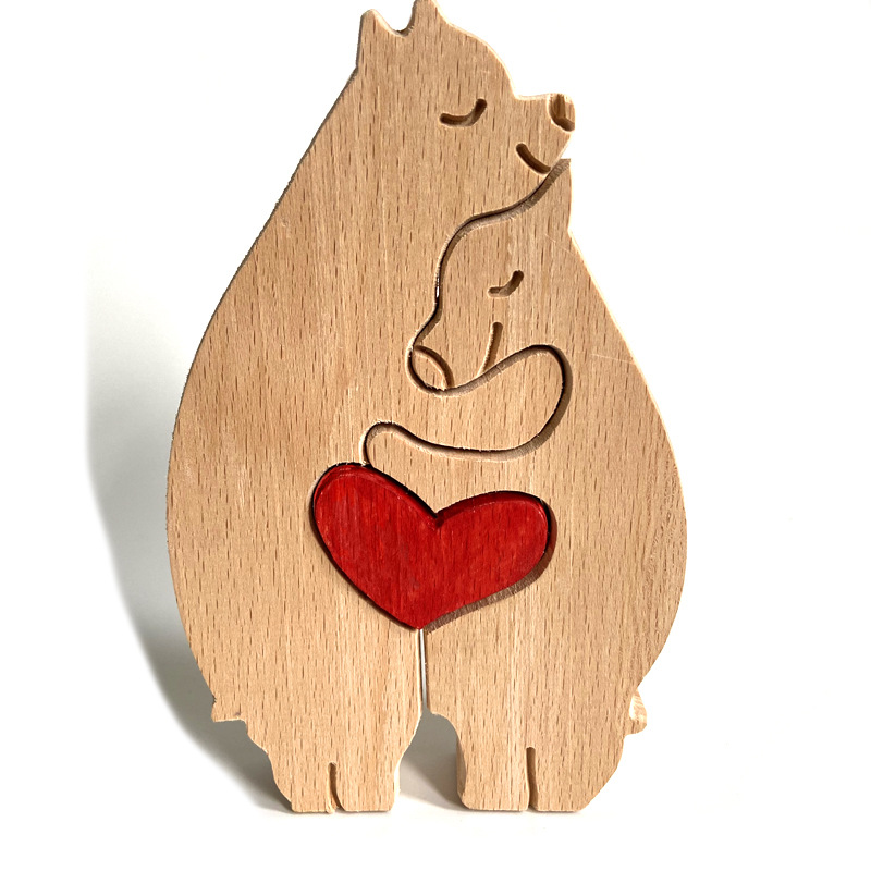 Wooden Ornaments: The Gift of Love❤️