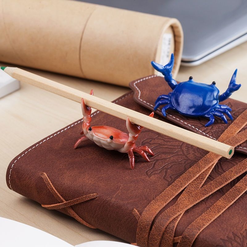 Stationery Crustaceans - Weight Lifting Small Crab Pen & Glasses Holder