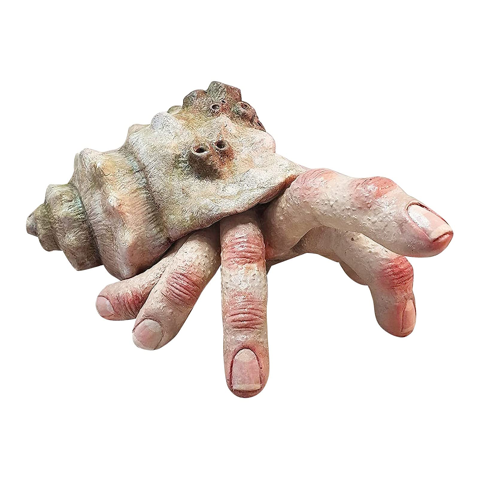 💀Unleash the Terror🖐️Finger Parasite Crab Resin Sculpture
