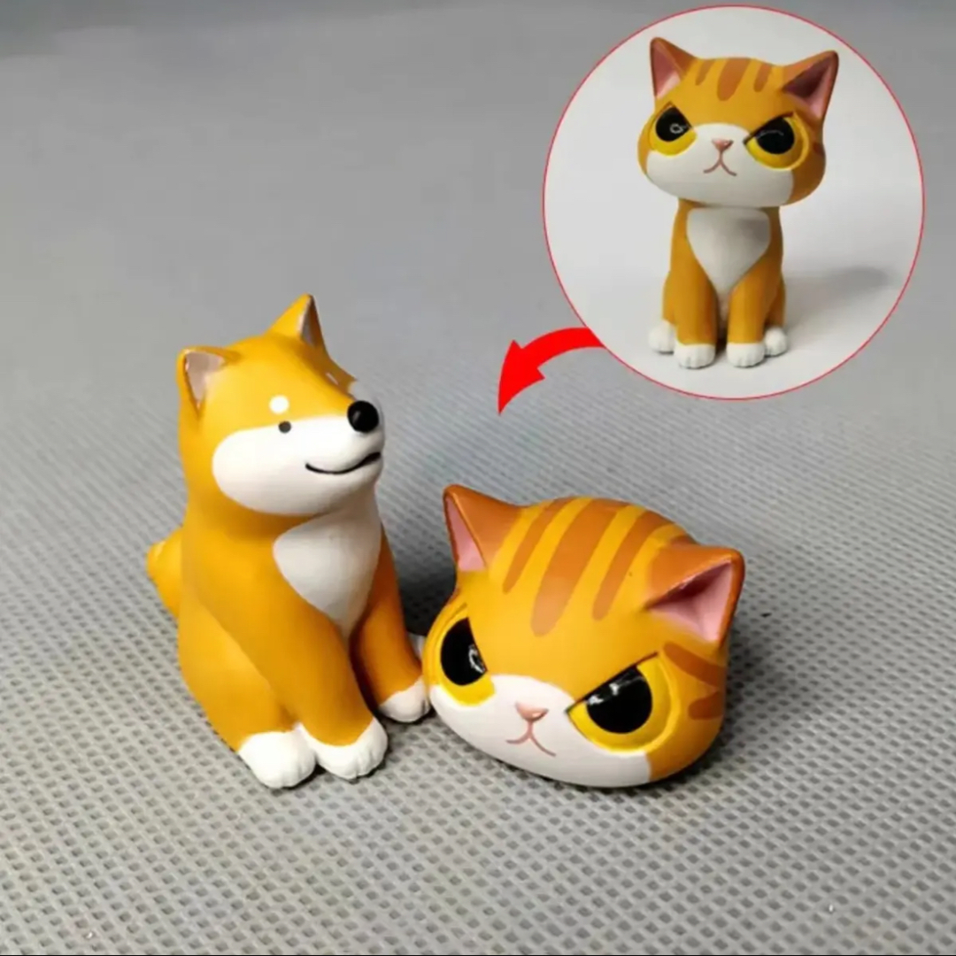 Funny Cat Mask Animal Ornament