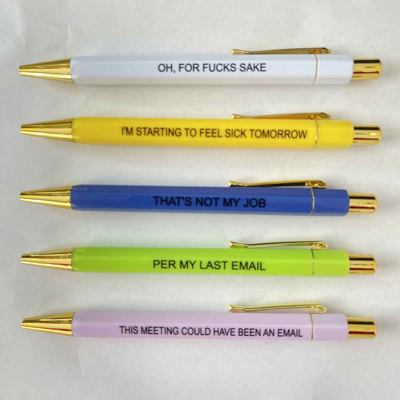 Welcome To The Shit Show Pen Set (funny)