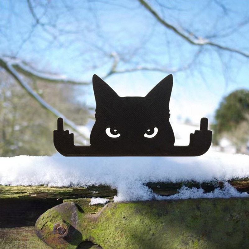 Fucktopus Rude Cat Middle Finger Prank
