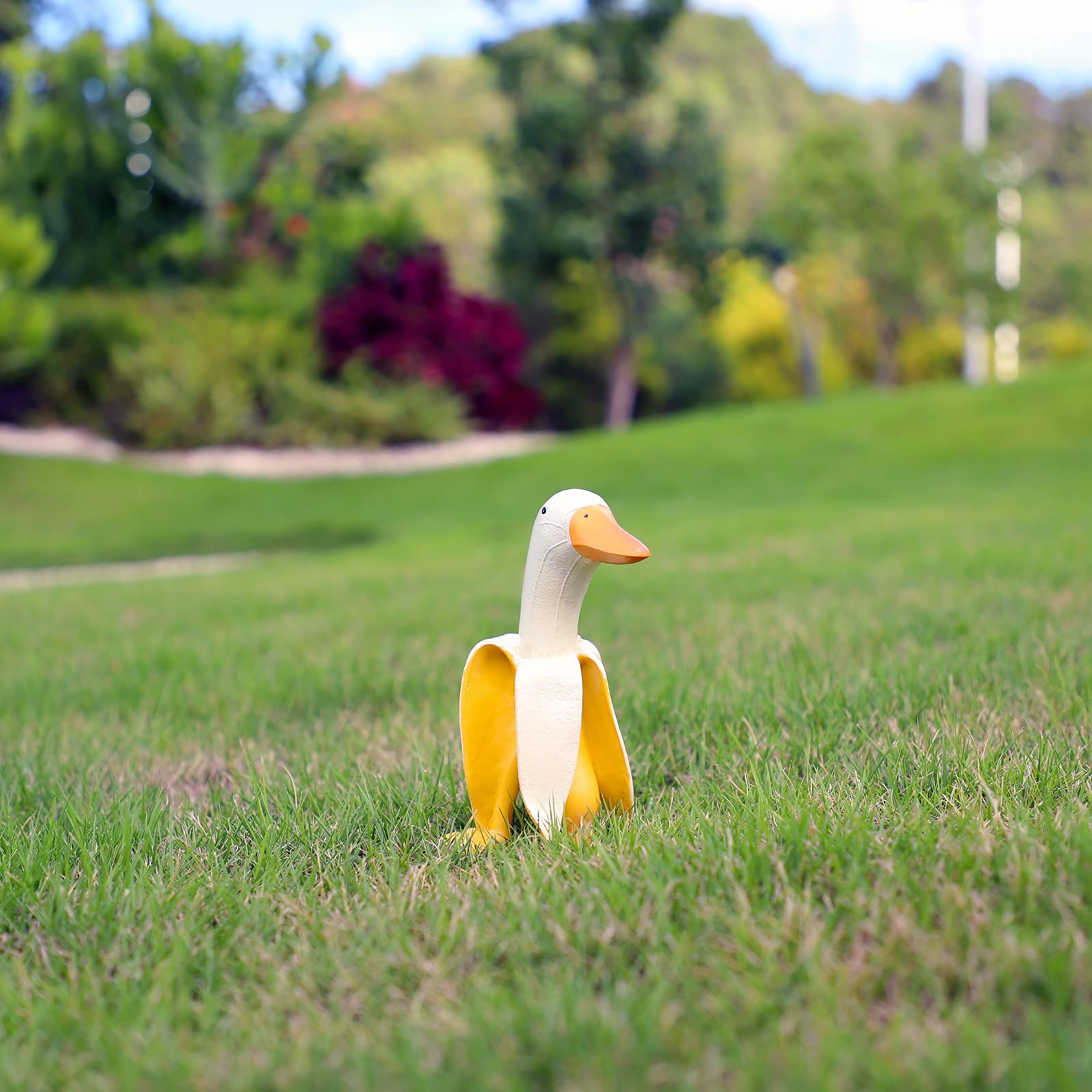 Resin Banana Duck Garden Gnomes