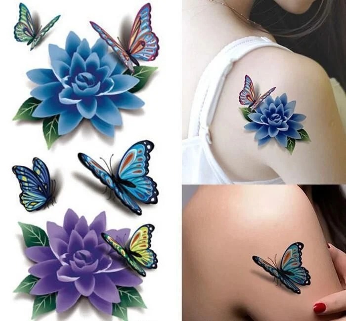 🦋Trendy 3D Tattoo Stickers
