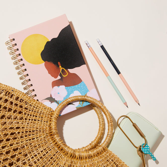 👩‍💼"Independent Woman" Hardcover Spiral Journal📔