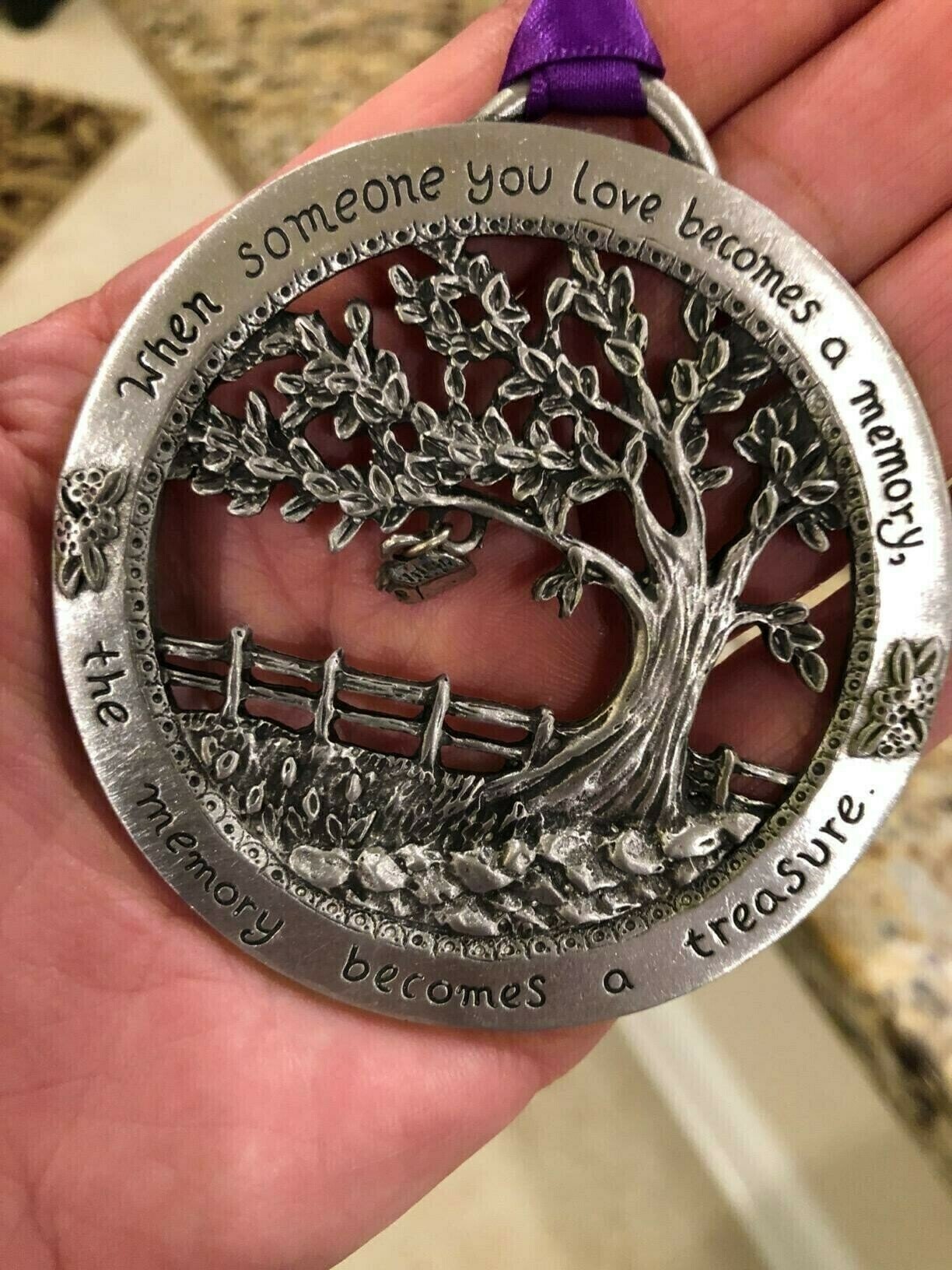 💓Life Tree Memorial Ornament - "When Someone You Love Becomes a Memory"
