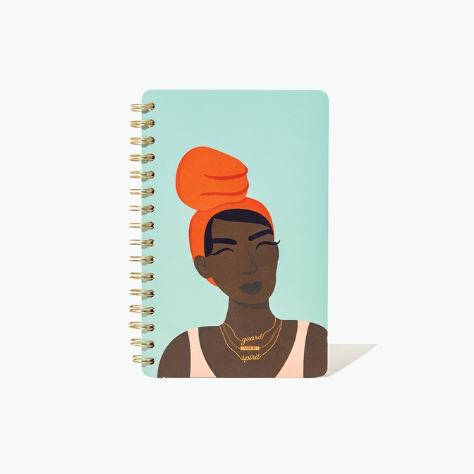 👩‍💼"Independent Woman" Hardcover Spiral Journal📔