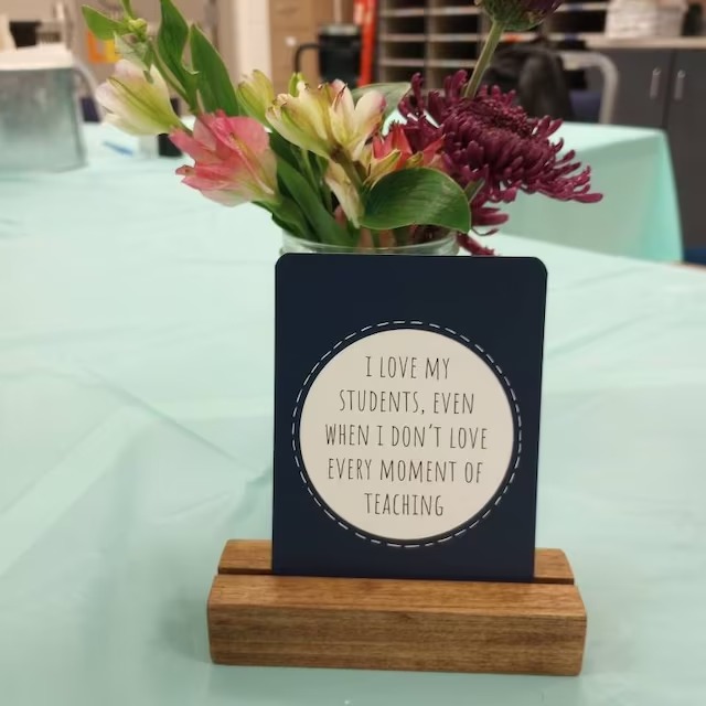 Teacher Affirmation Cards - Christmas gift for teachers.