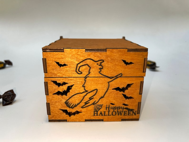 🎃 Halloween Candy Box "Trick Or Treat" 🍭