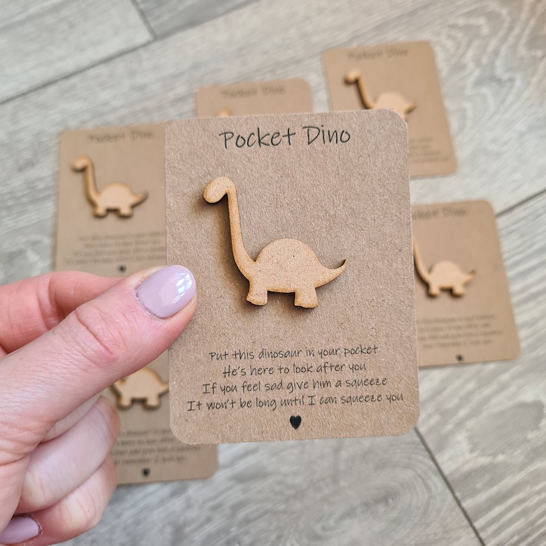 Pocket dinosaur pocket hug personalised worry gift worry 画像 3