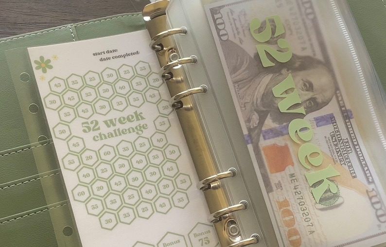Complete Budget Book Savings Challenge Starter Kit Save 画像 3