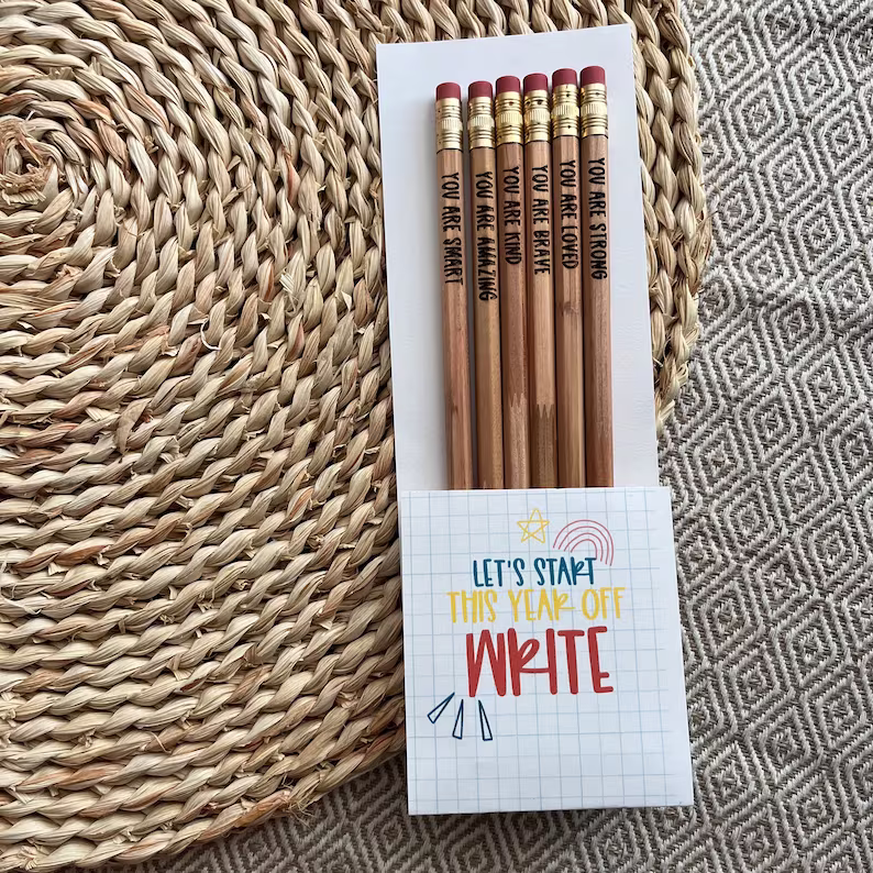 🌈Motivational Pencils Set
