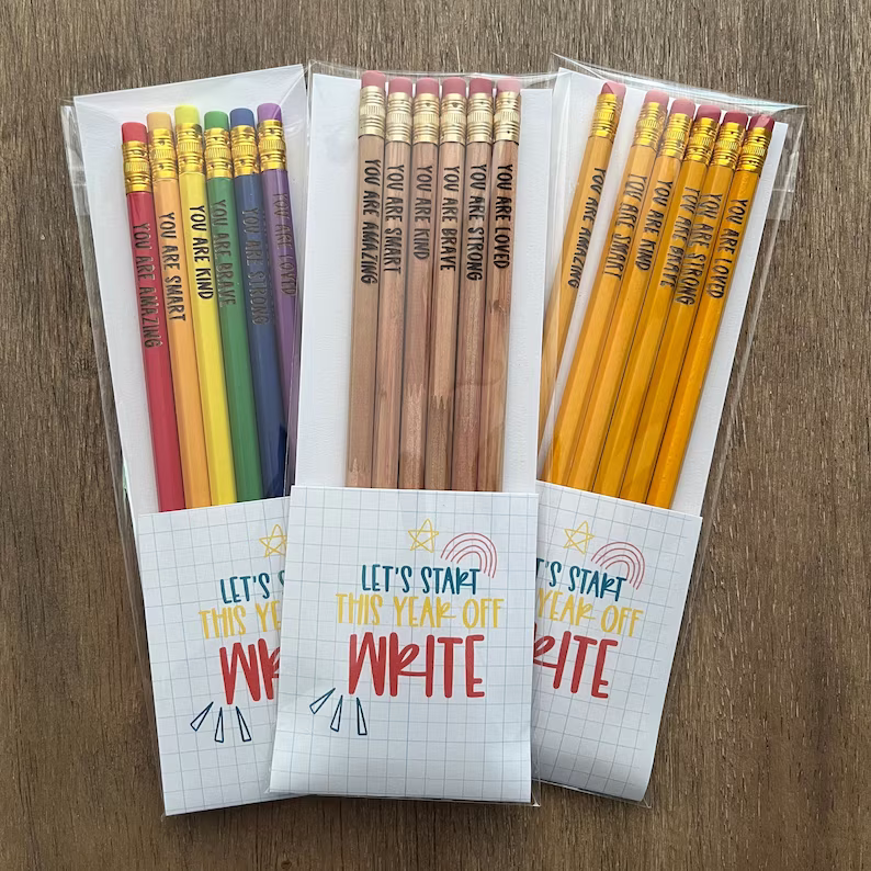 🌈Motivational Pencils Set