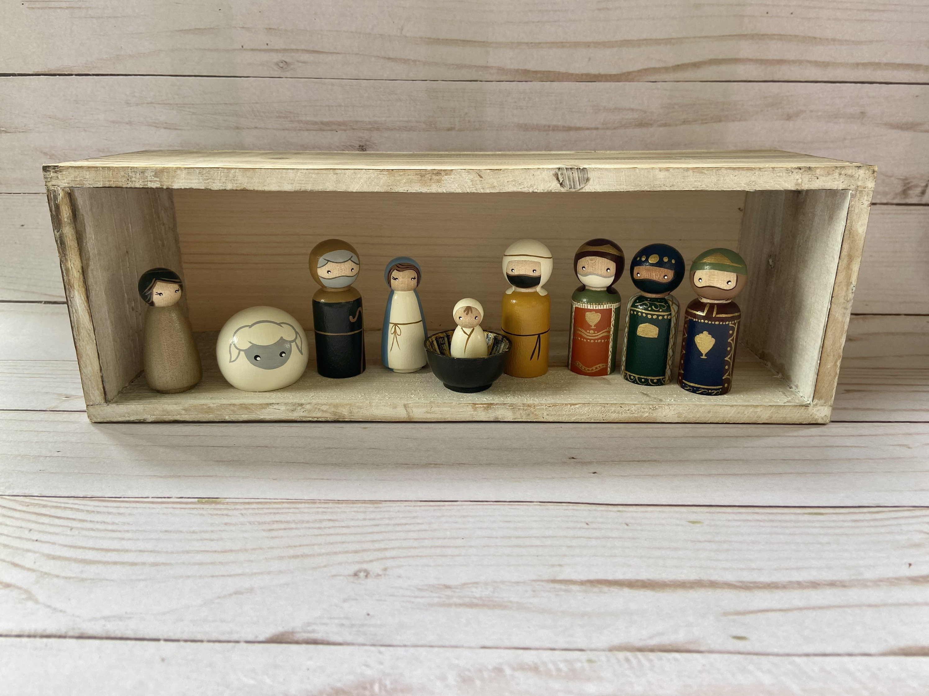 Peg Doll Set Gift