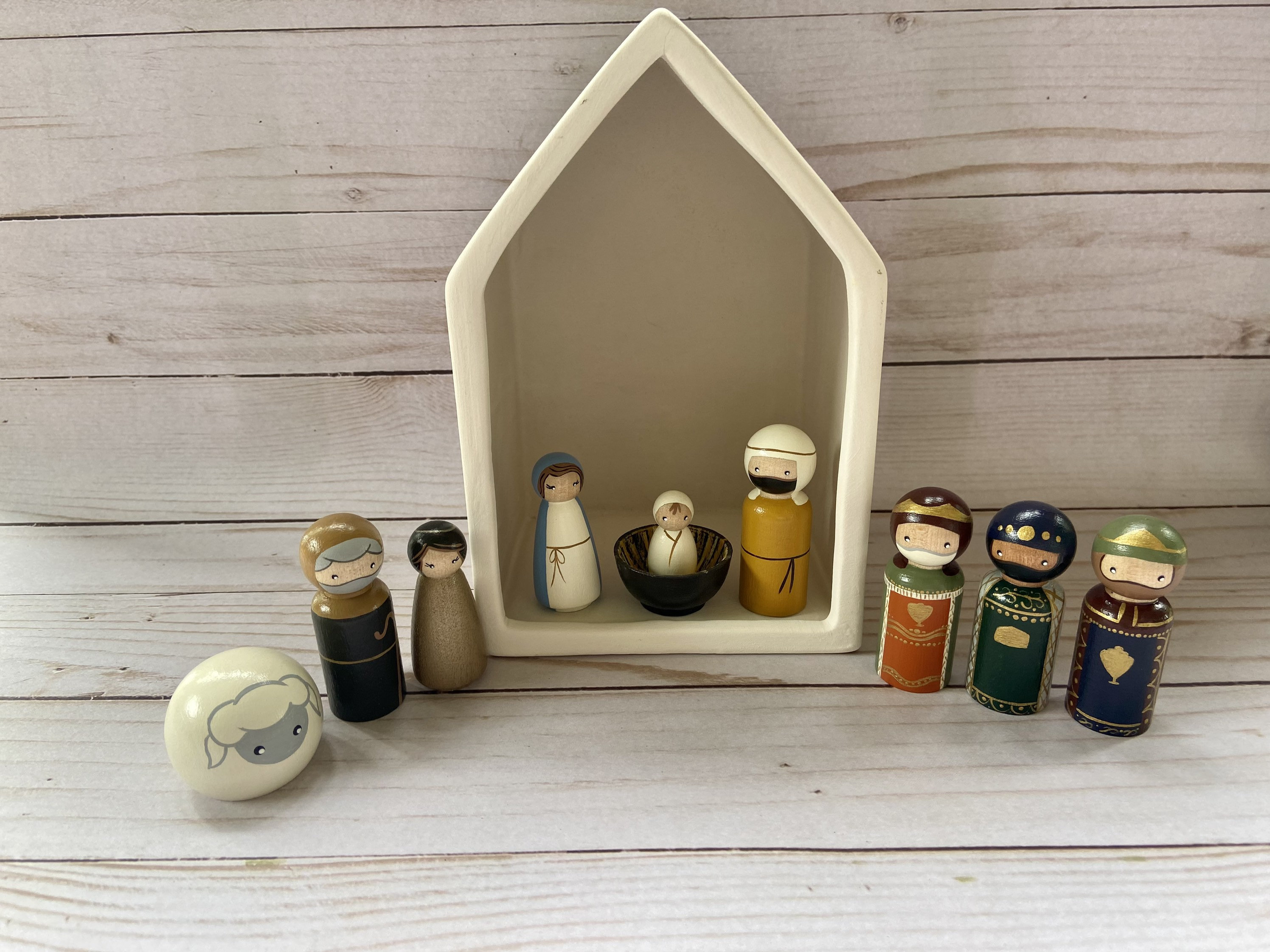 Peg Doll Set Gift